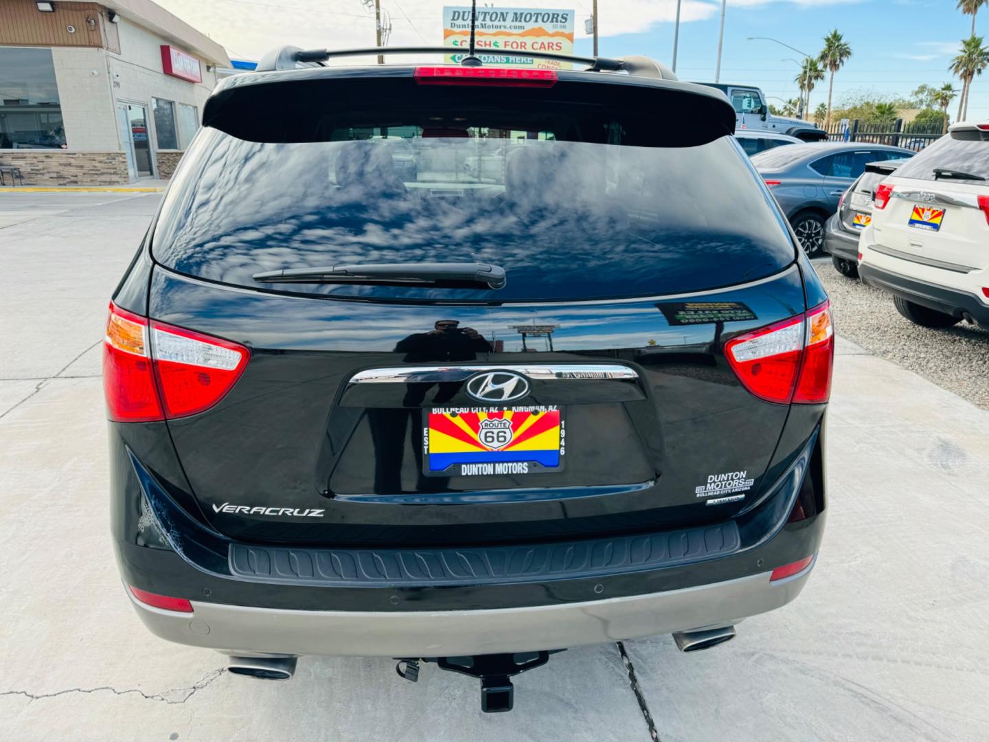 2012 Black /tan Hyundai Veracruz (KM8NU4CC0CU) , located at 2190 Hwy 95, Bullhead City, AZ, 86442, (928) 704-0060, 0.000000, 0.000000 - 2012 Hyundai Veracruz Limited edition. 3rd row seating 3.8 V6. leather, automatic. loaded. Free warranty. bluetooth. dual exhaust. Financing available. - Photo#1